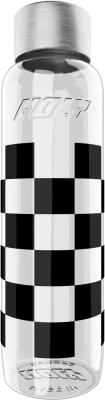 Checkered Glass Bottle