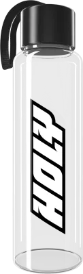 HOLY Logo - Weiß (Transparente Flasche)