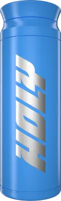 Steel Shaker - Babyblaue Squad Edition (500ml + Pulverfach)